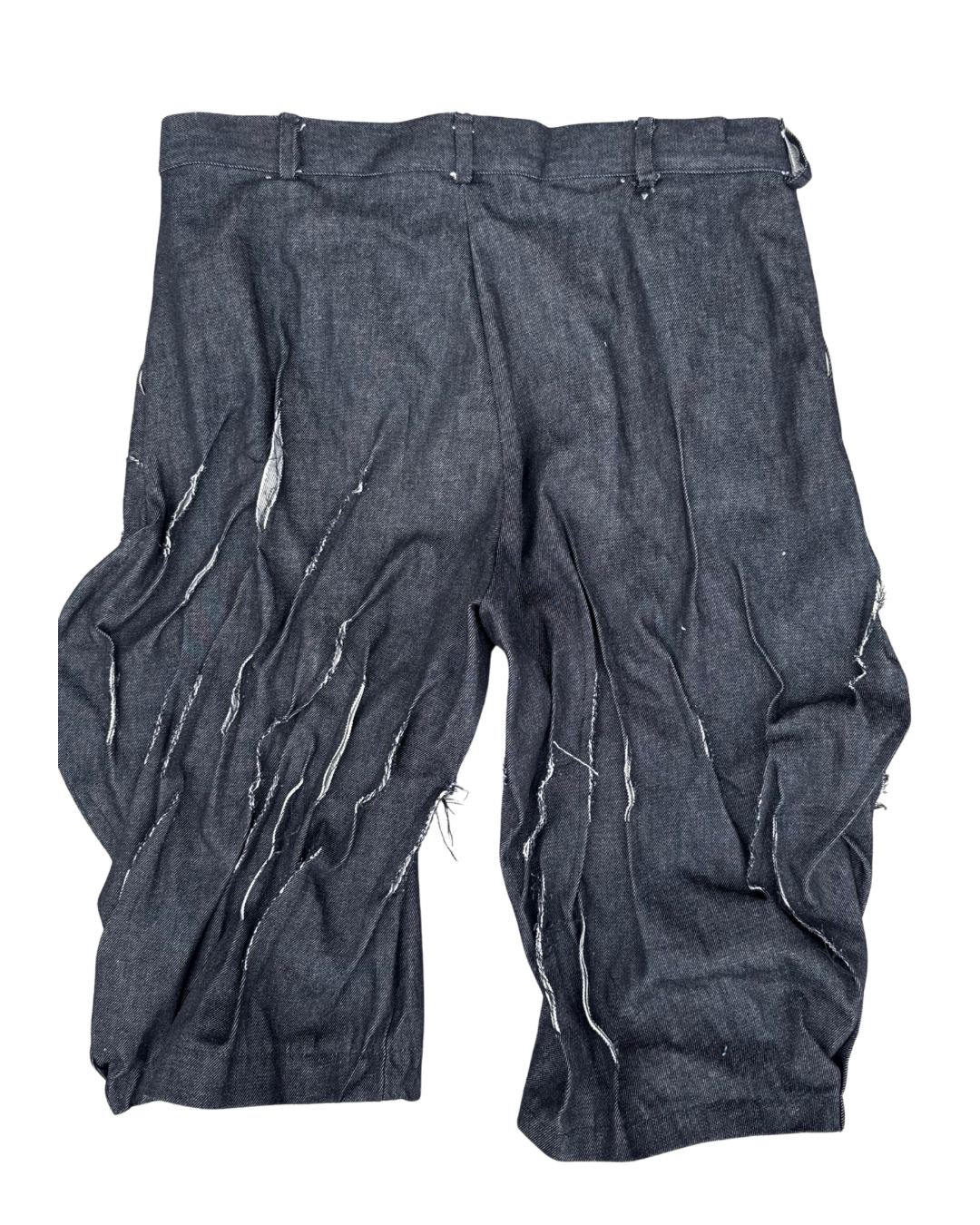 PREORDER Unisex Avant Garde Crease Jorts (Distressed)