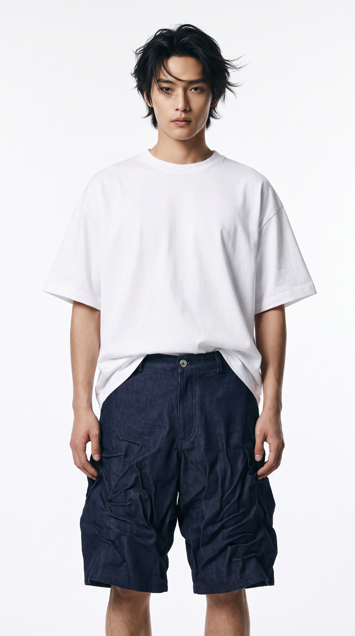 PREORDER Unisex Avant Garde Crease Jorts