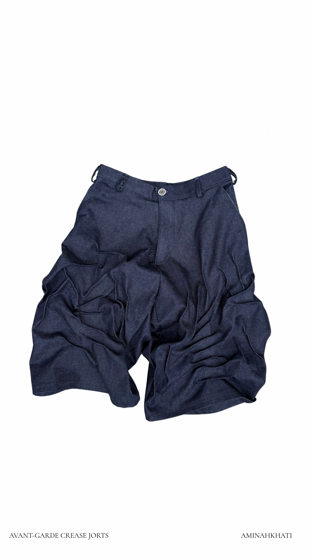 PREORDER Unisex Avant Garde Crease Jorts