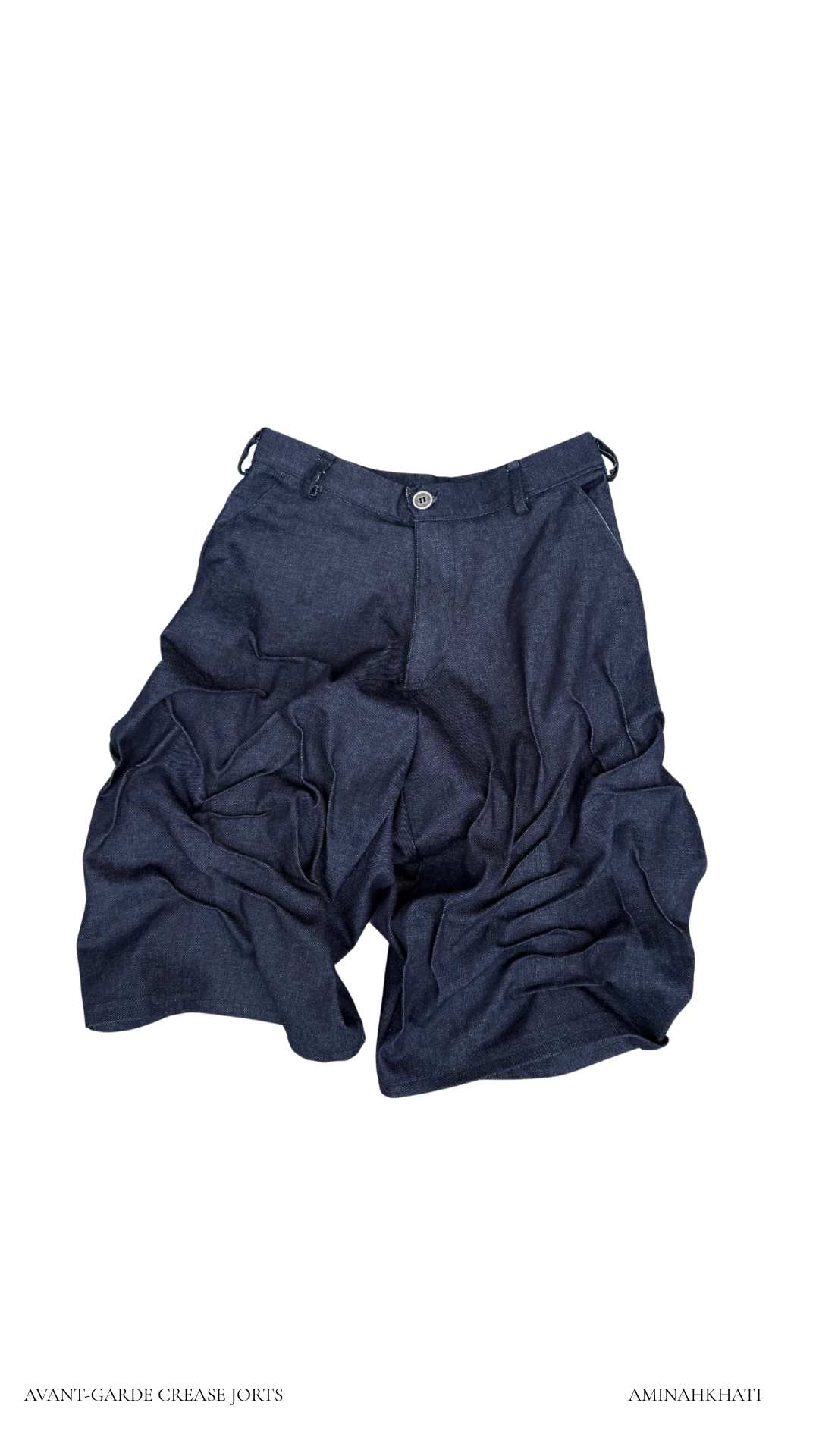 PREORDER Unisex Avant Garde Crease Jorts