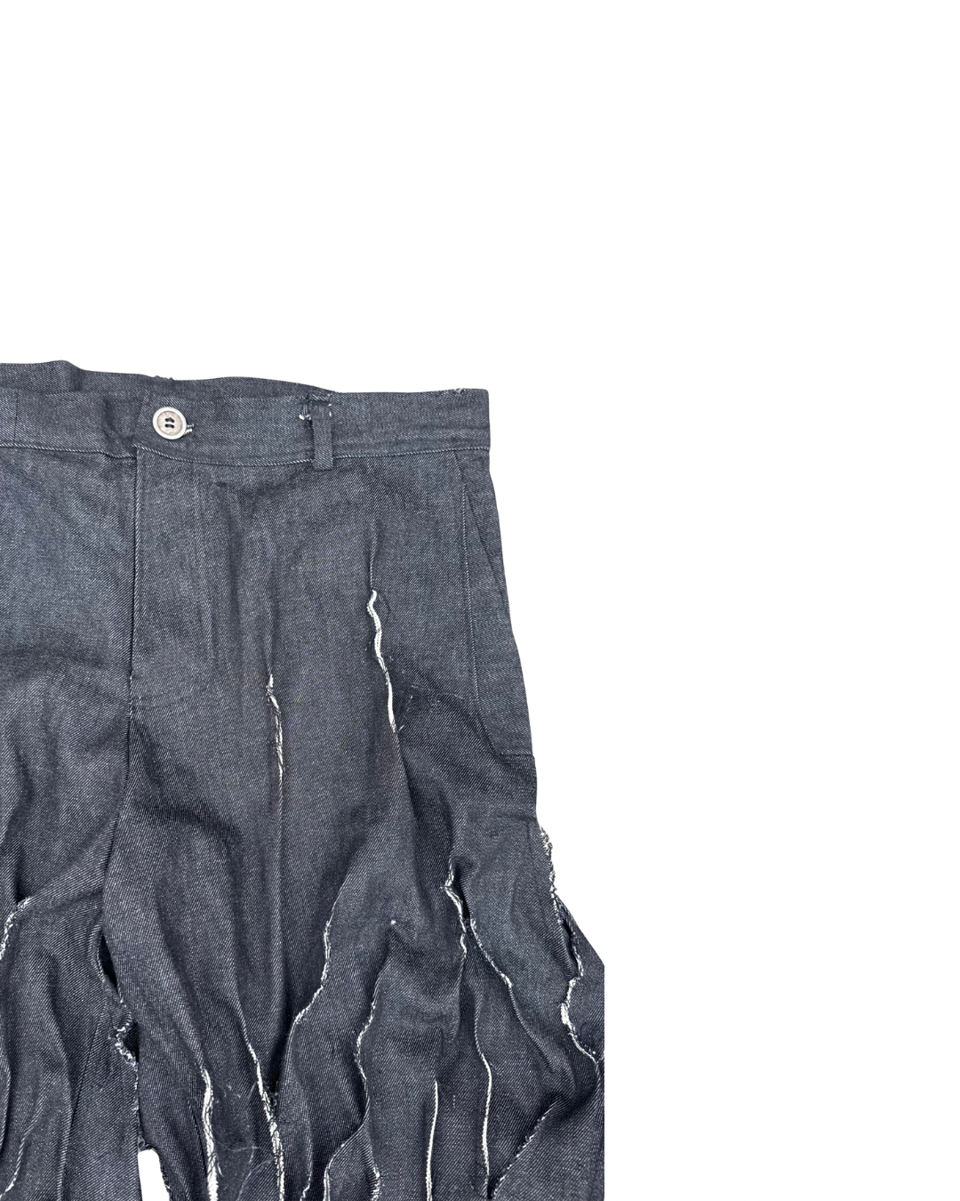 PREORDER Unisex Avant Garde Crease Jorts (Distressed)