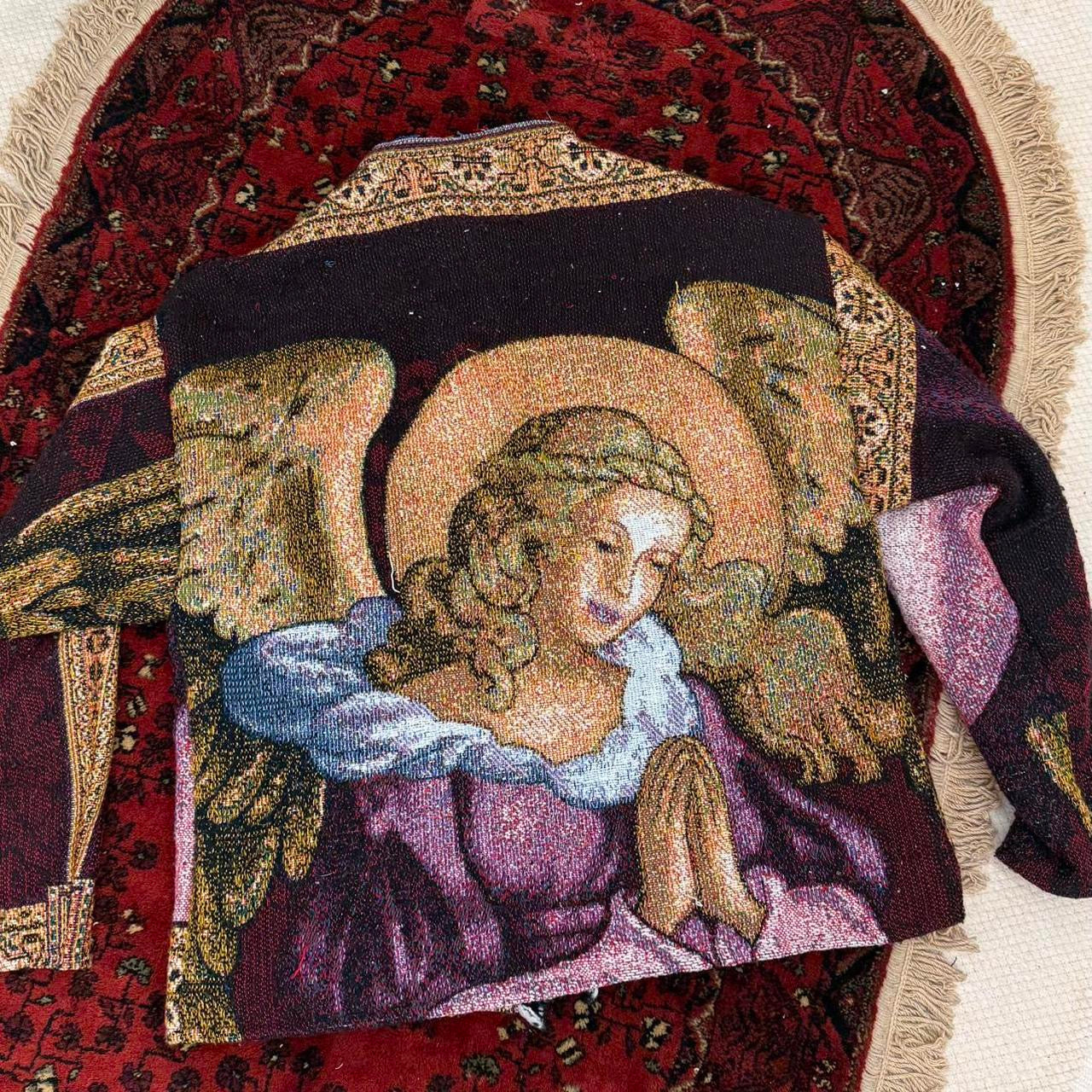 Angel Tapestry Sweater