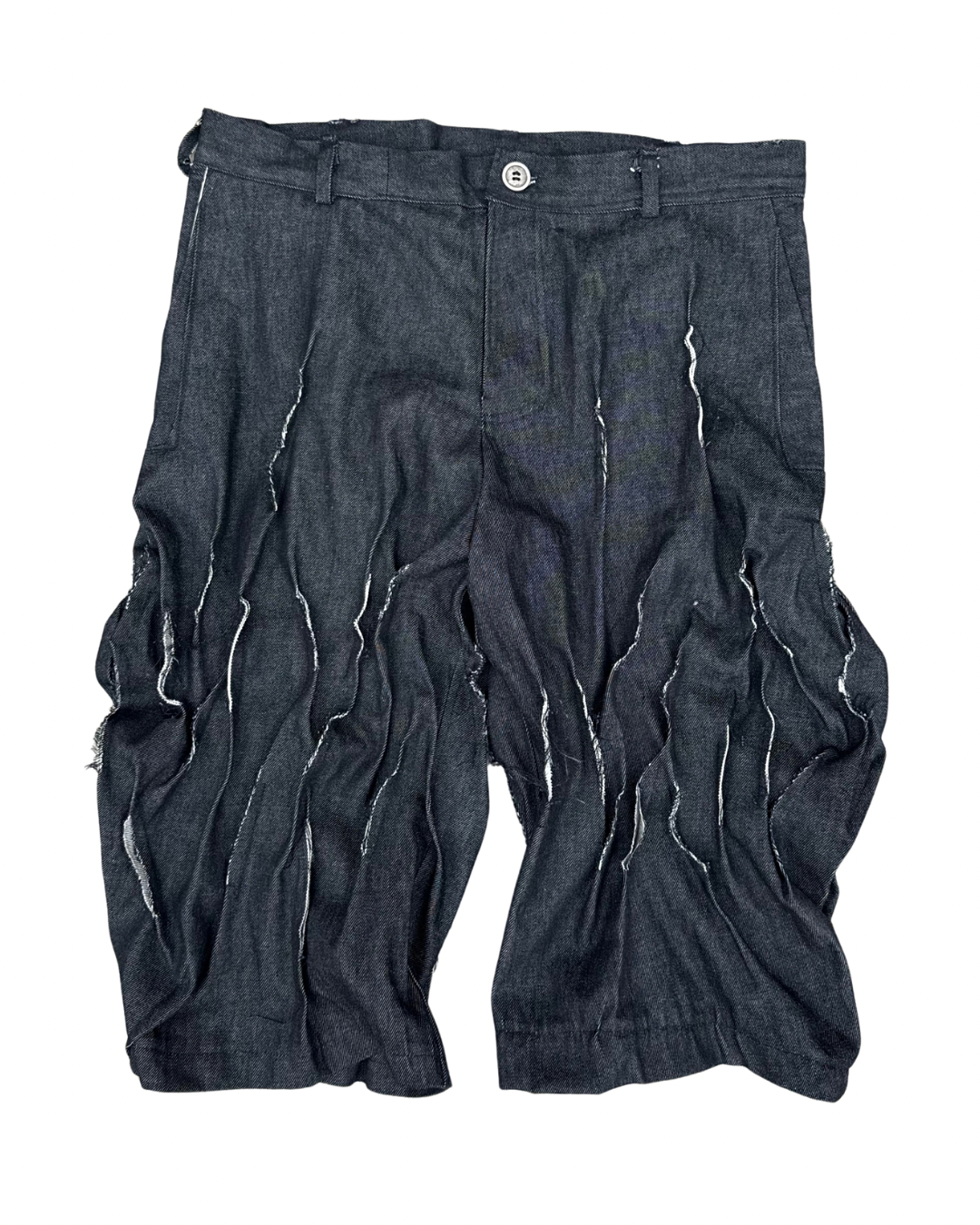 PREORDER Unisex Avant Garde Crease Jorts (Distressed)