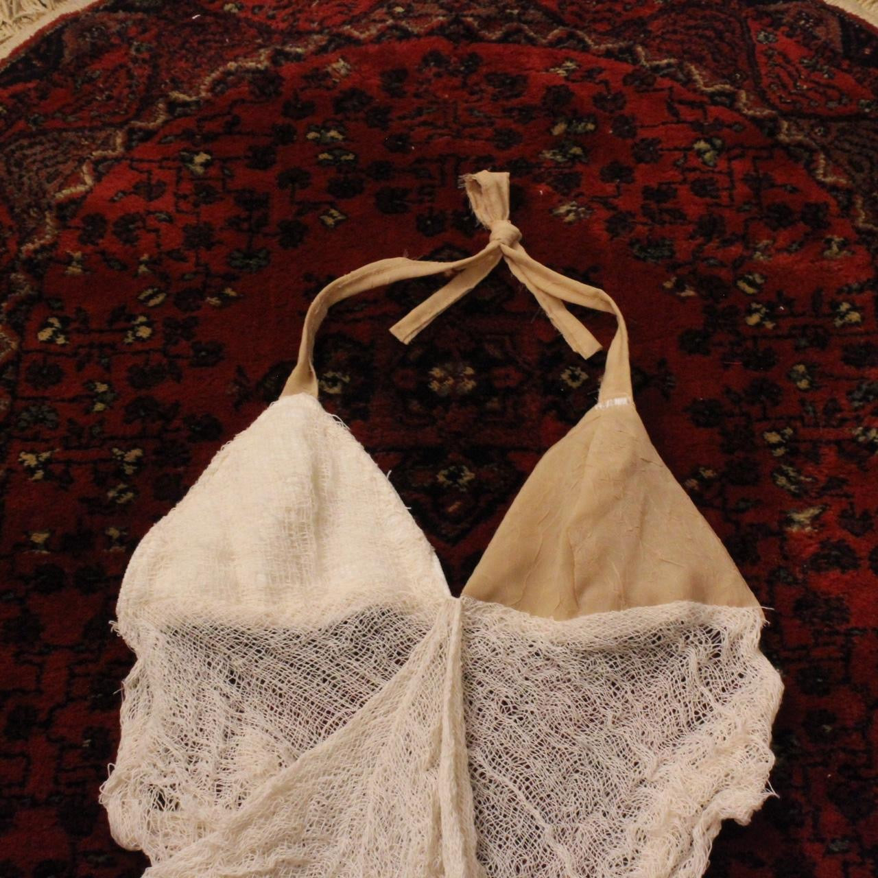 Khati Mesh Halter Top & Shawl