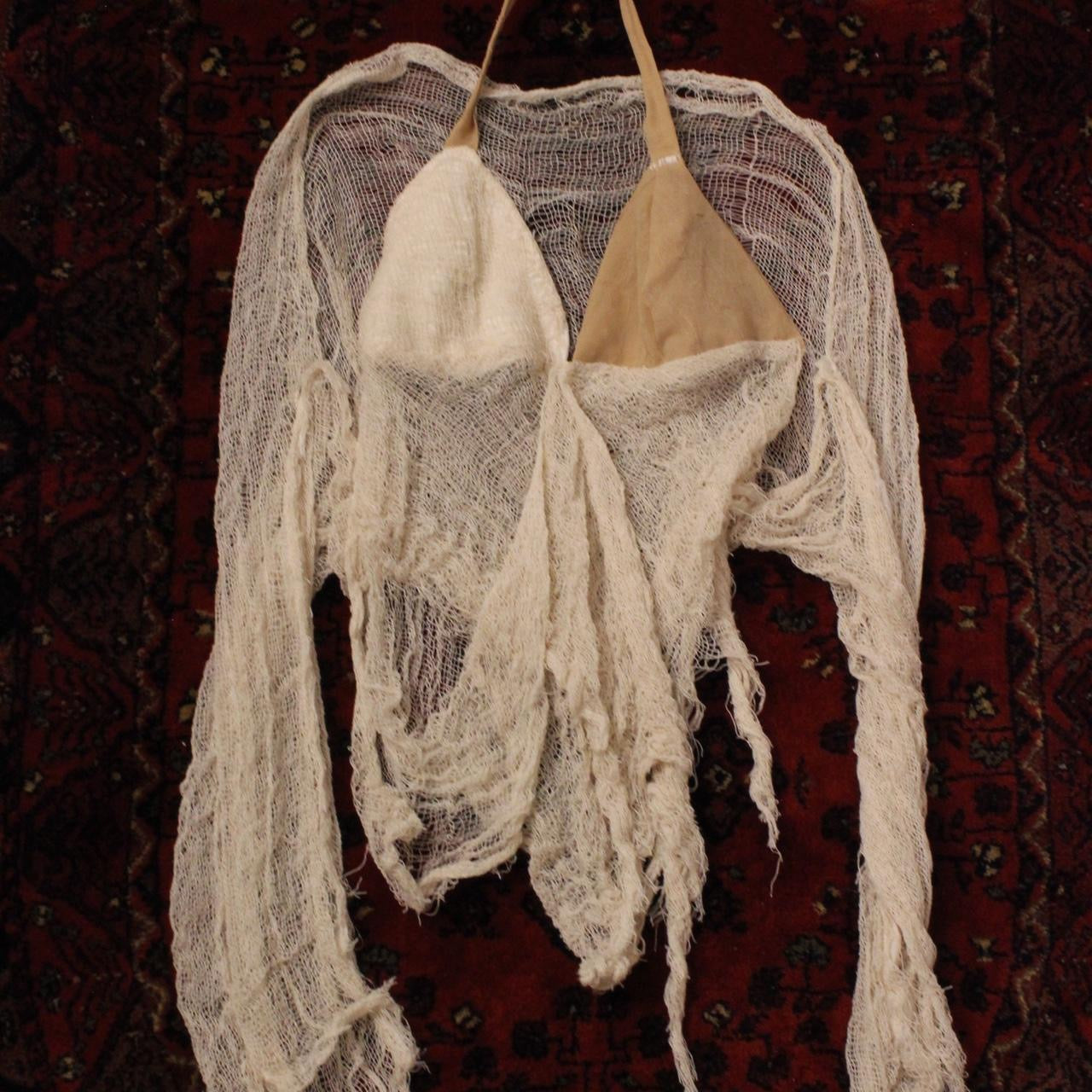 Khati Mesh Halter Top & Shawl